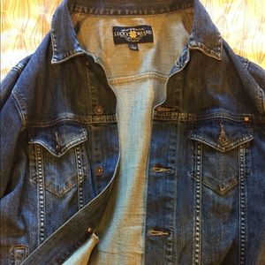 Lucky Brand Lakewood Denim/ Jean Jacket size Large